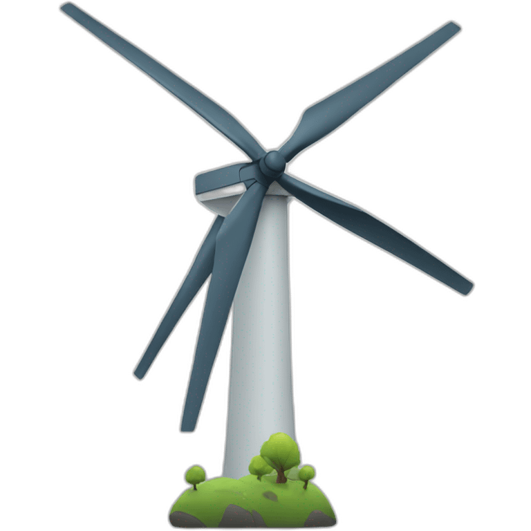 wind turbine emoji