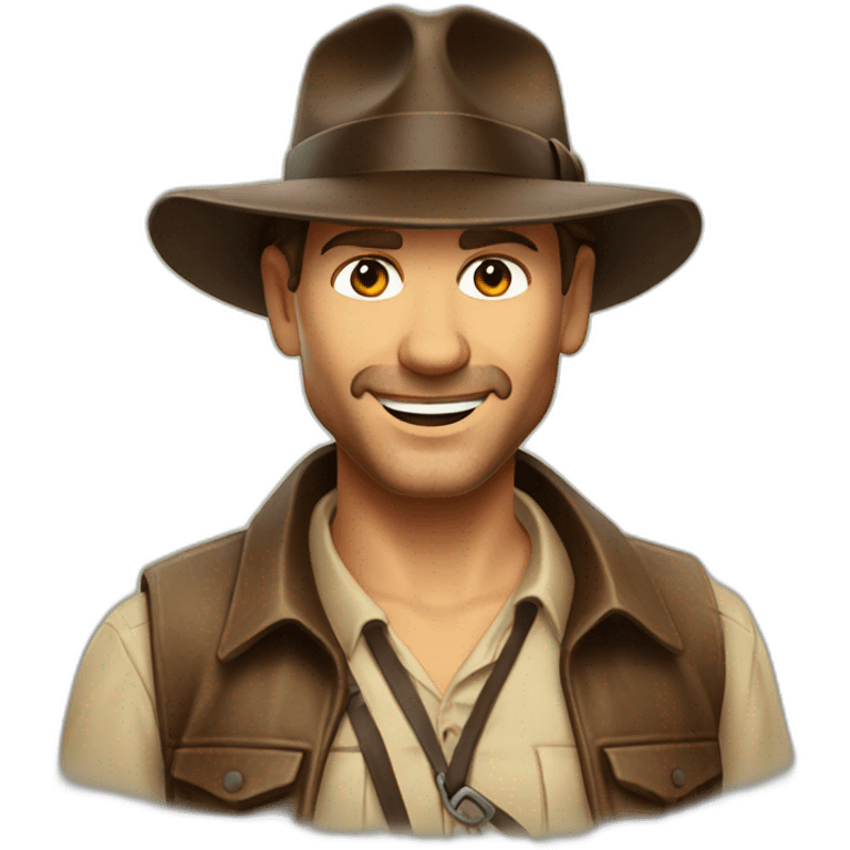 Indiana jones emoji