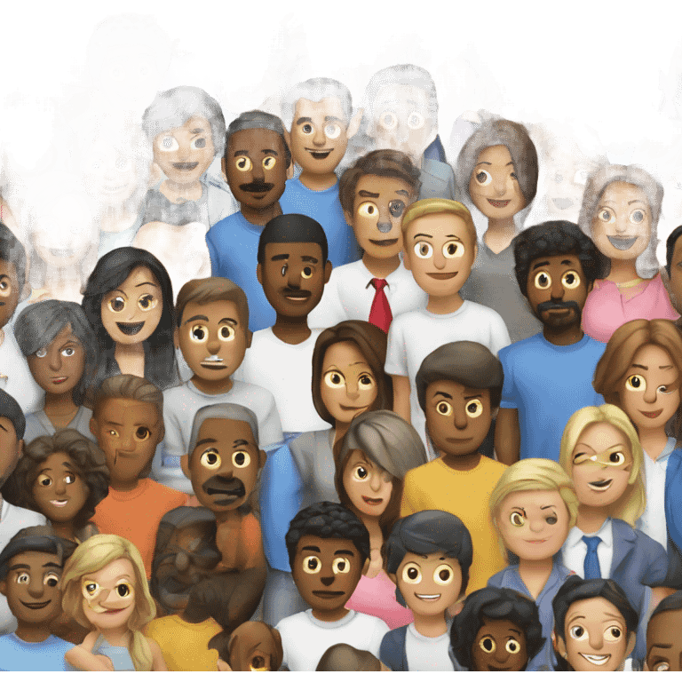 crowd of people emoji