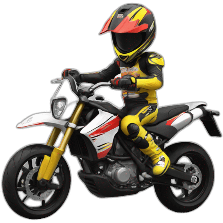 Supermotard emoji