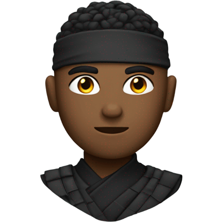 ninja with low taper fad emoji