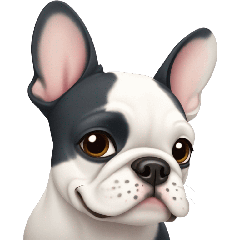 French bulldog disney style emoji