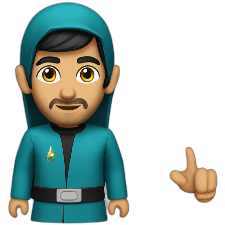 arabic spock emoji