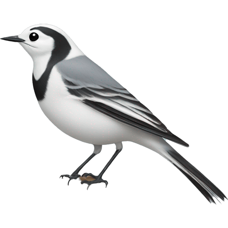 White wagtail emoji