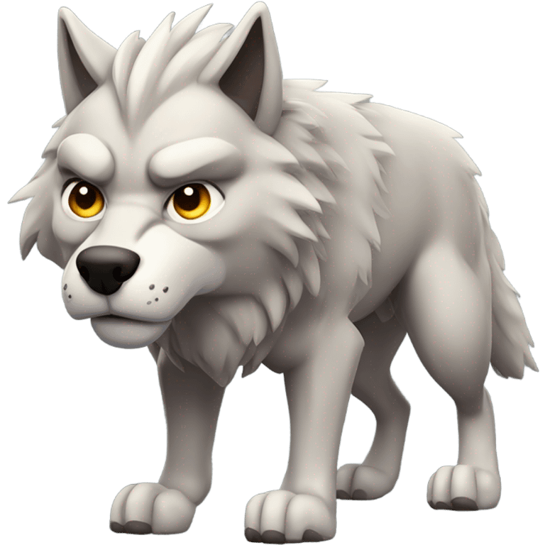 Sigma wolf emoji