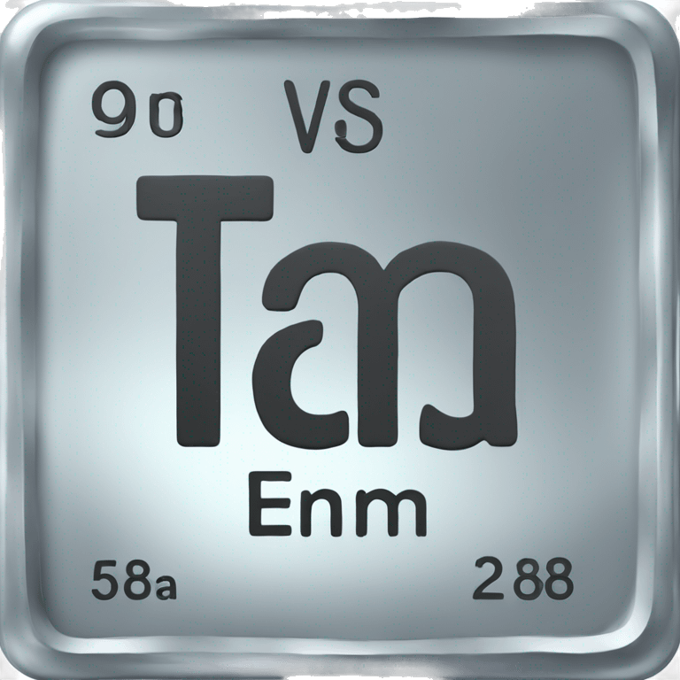 vanadium element from periodic table emoji