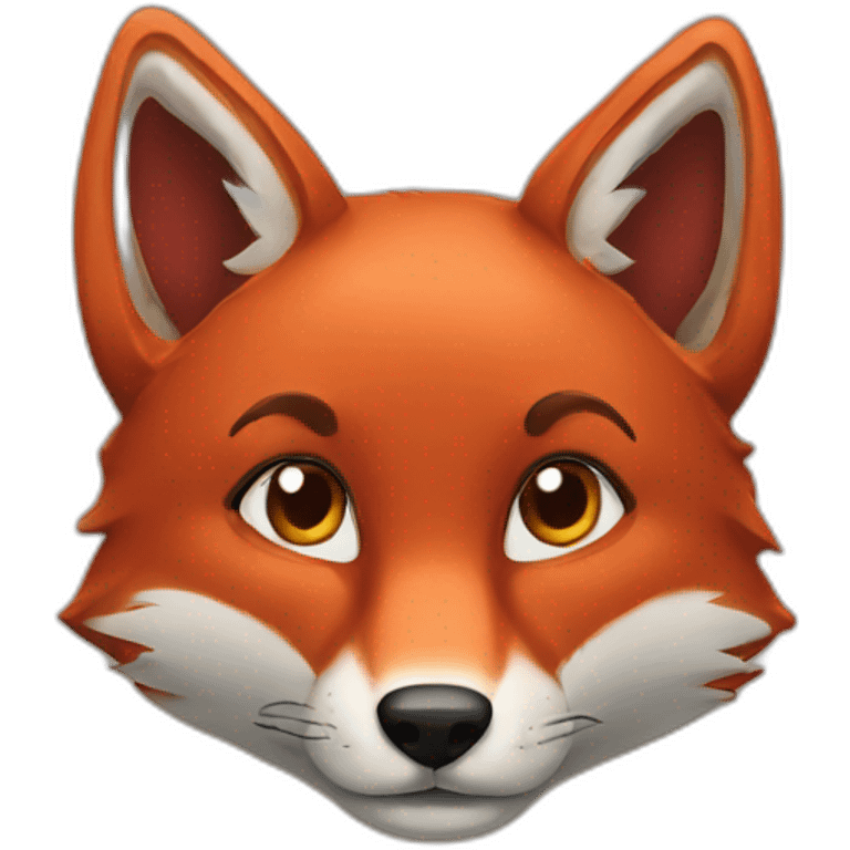 Renard rouge emoji