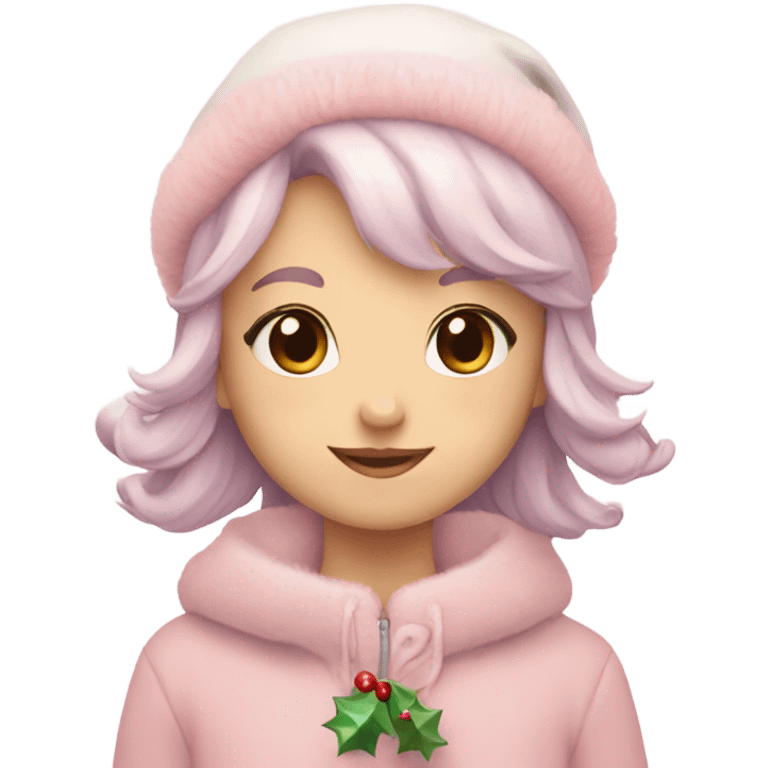 Christmas cute pastel colors emoji