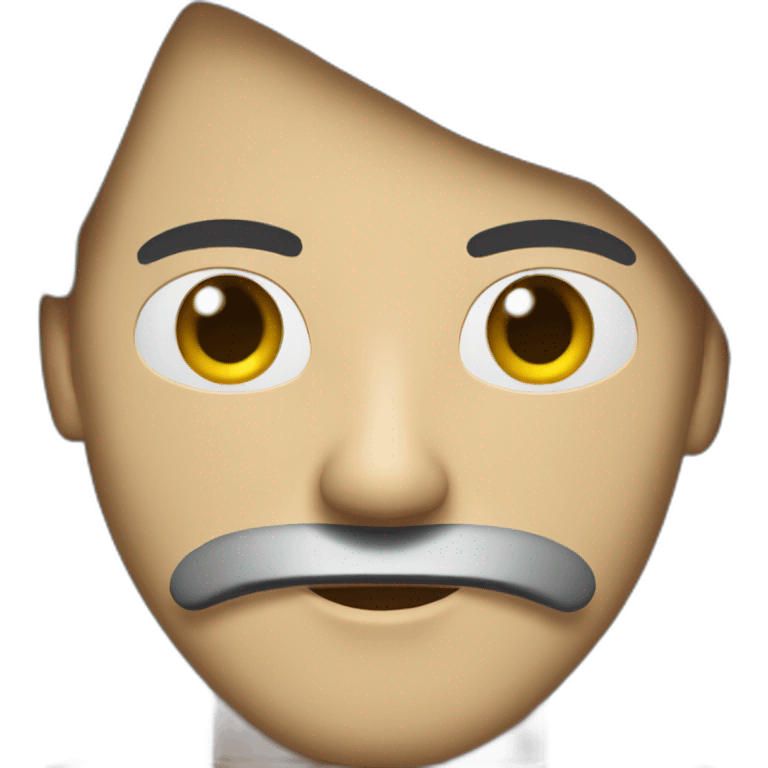 a man in mafia with a mask of ninja  emoji