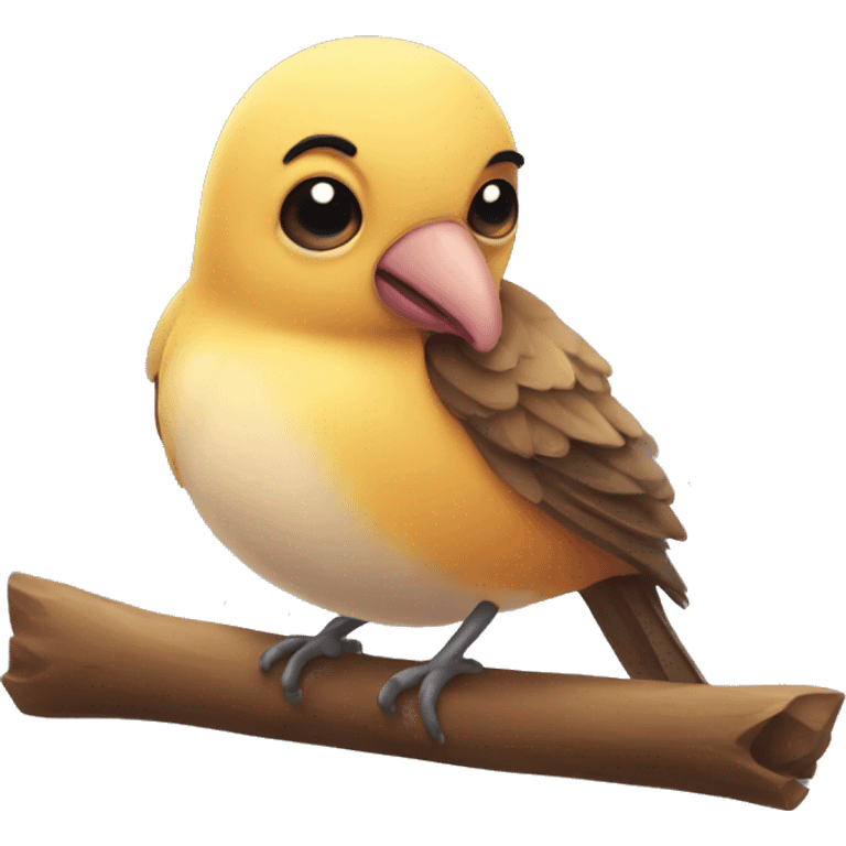 my boyfriend, a Cute bird emoji