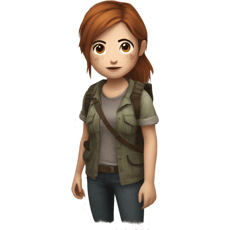 Ellie the last of us Little bit dezoom emoji