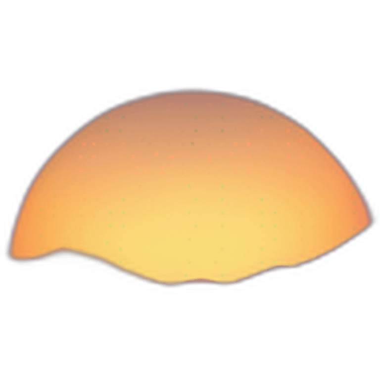 the sun setting behind the mountains emoji