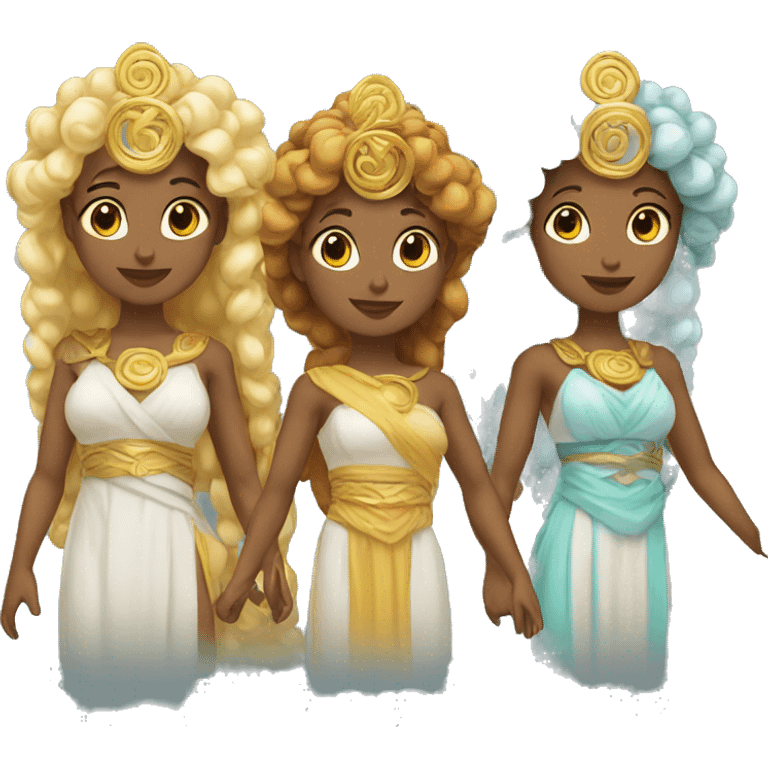 3 goddesses emoji