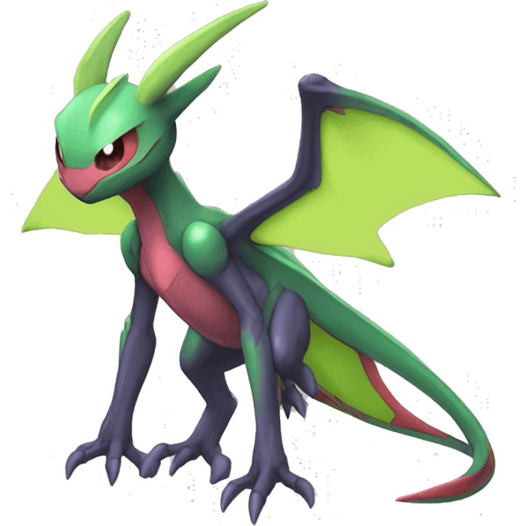  Genesect-Noibat-Flygon-Fakemon full body emoji