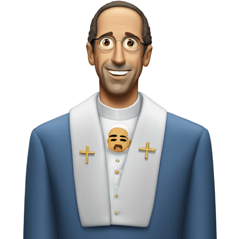 Jerry Seinfeld being baptized by Snoop Dogg emoji