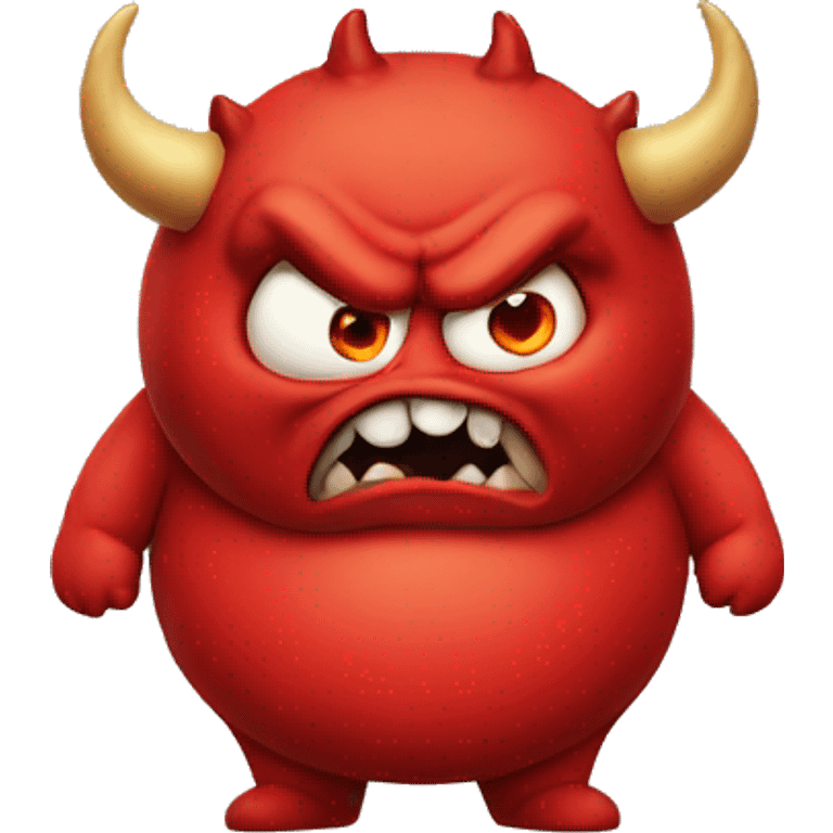 Obese devil emoji