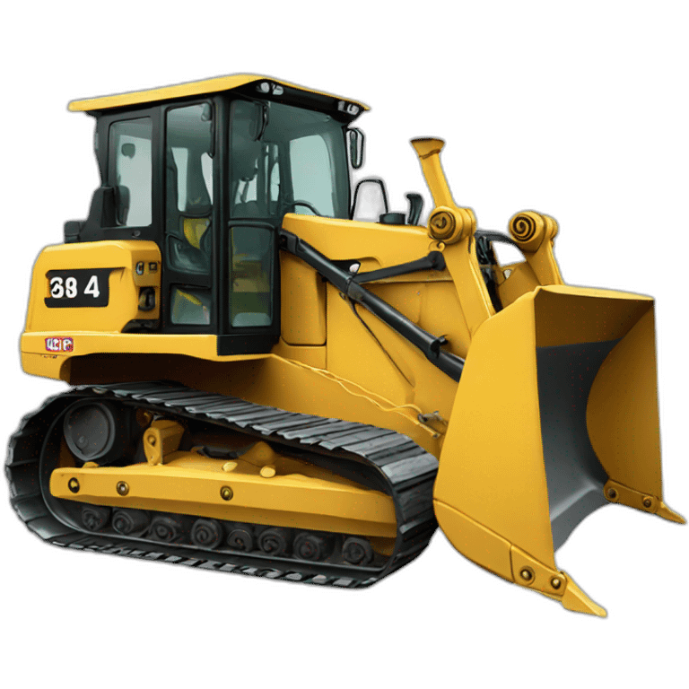 caterpillar bulldozer emoji