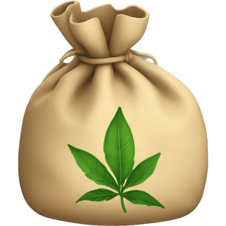 Medicine leaf bag emoji