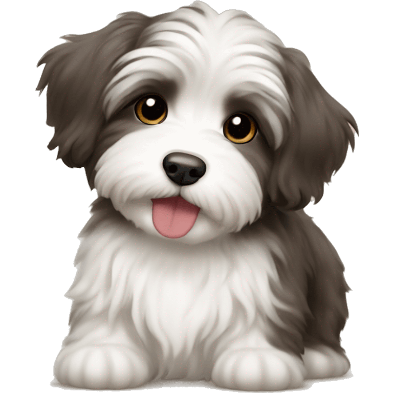 Havanese puppy emoji