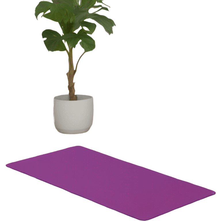 Color Yoga mat emoji