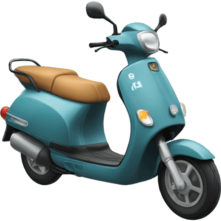 Sneeuw scooter  emoji