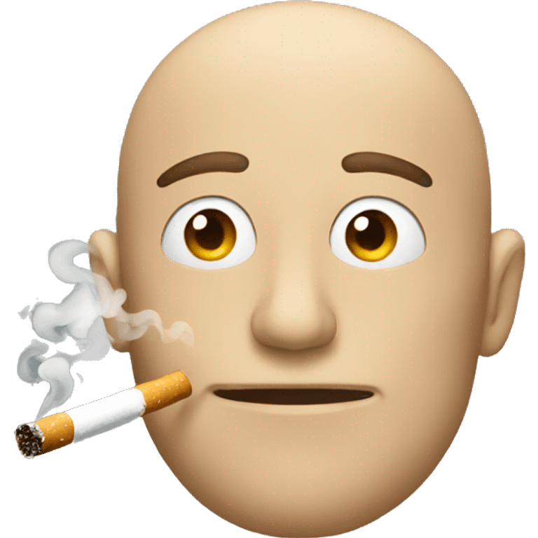 Man smoking  emoji