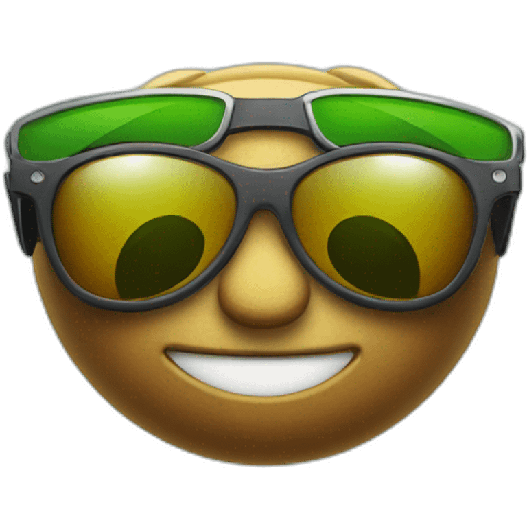  tutrle with sun glasses emoji