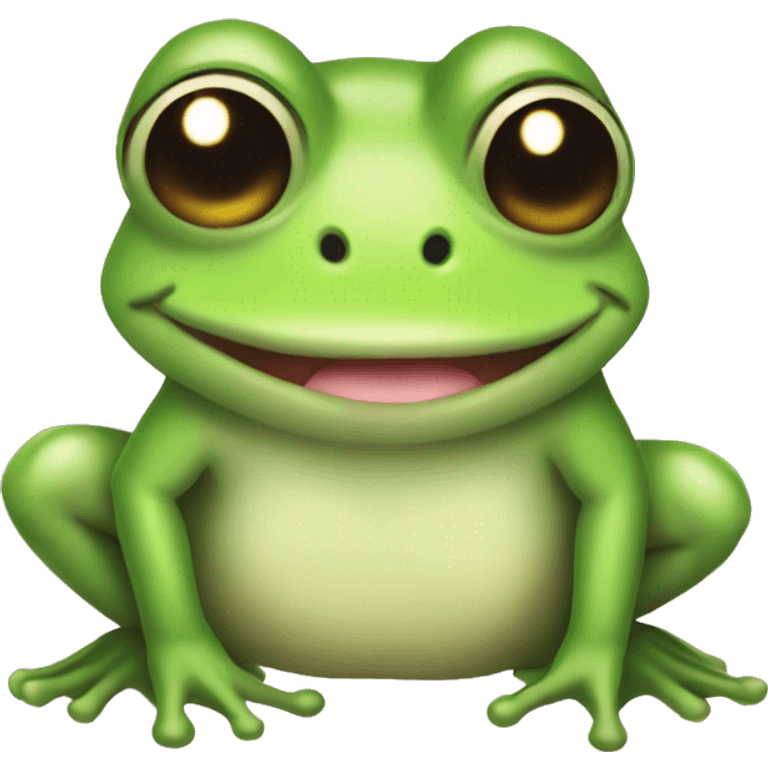 frog cute emoji