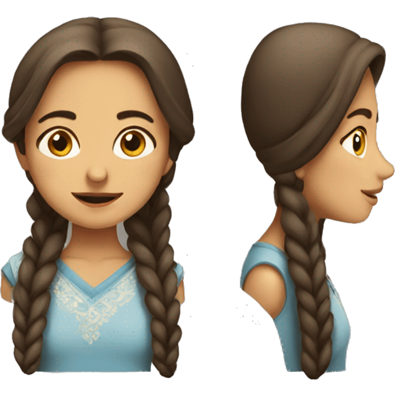 A turkish girl emoji