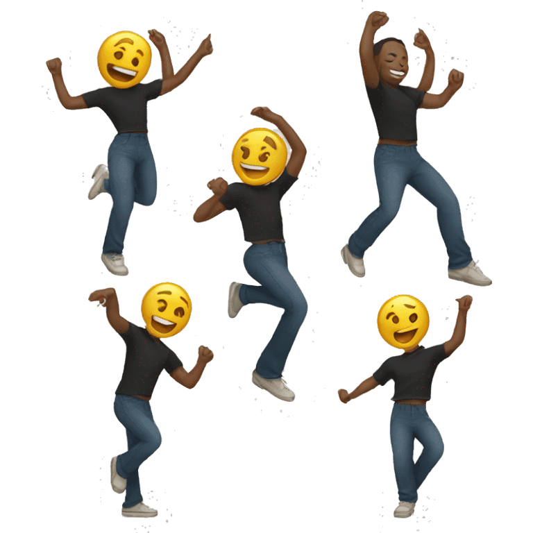 Personas bailando  emoji