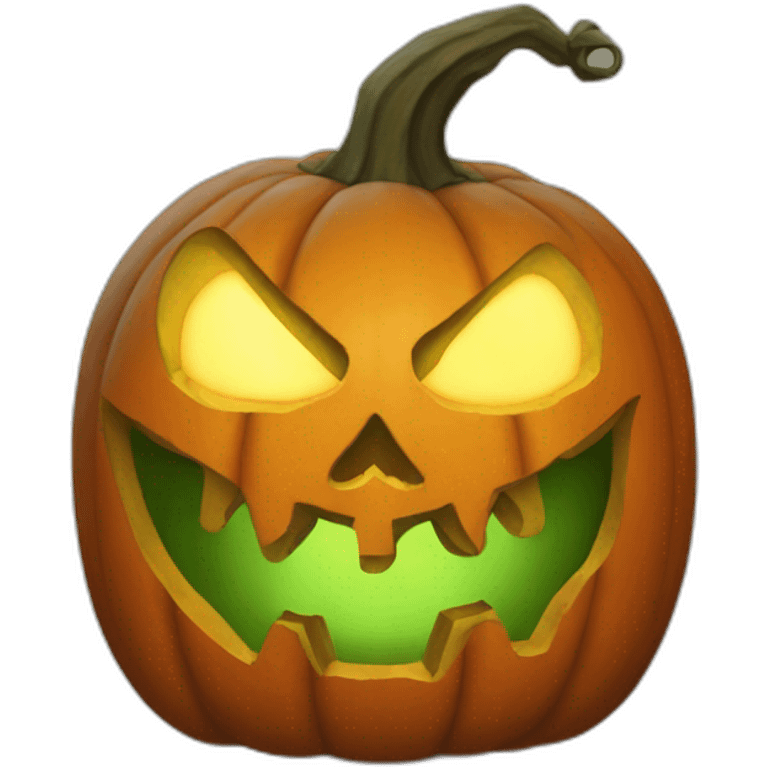 Spooky Pumpkin emoji