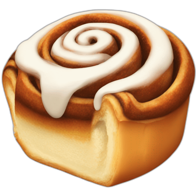 Cinnamon Roll pastry emoji