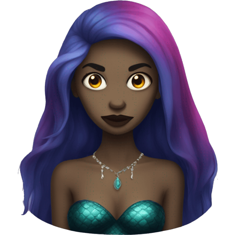 Mermaid vampire  emoji