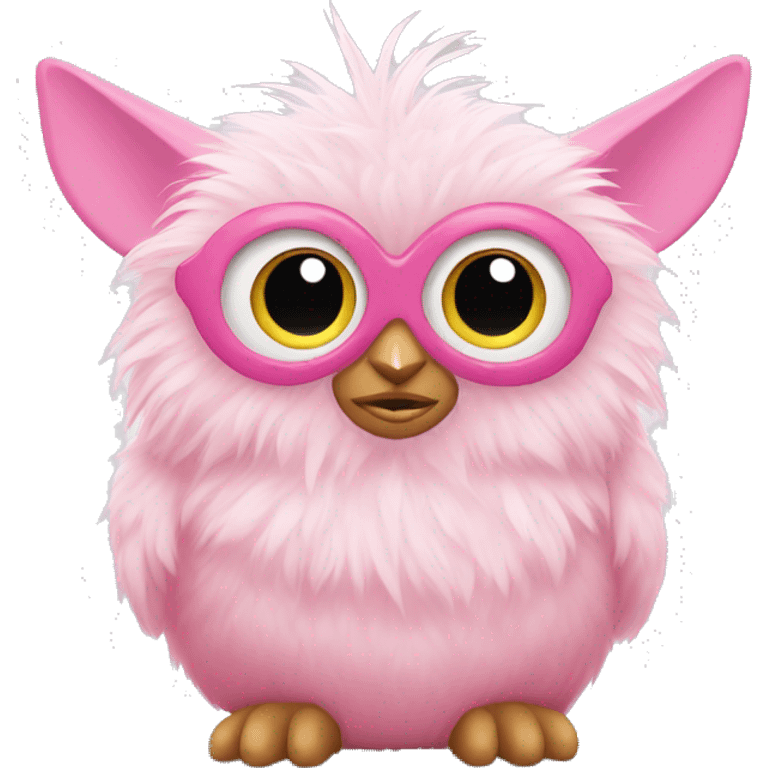 Light Pink Furby emoji