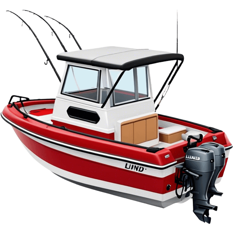 Fishing Boat - Lund 1775 Crossover XS (Model Year: 2022) (Iconic colour: Red with black trim) emoji