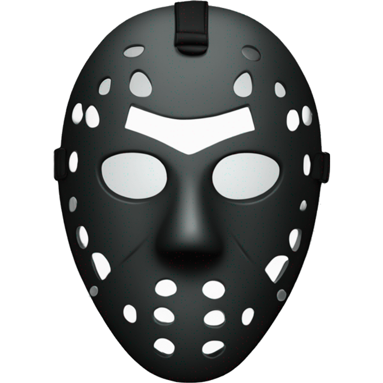 Friday 13th hockey mask emoji