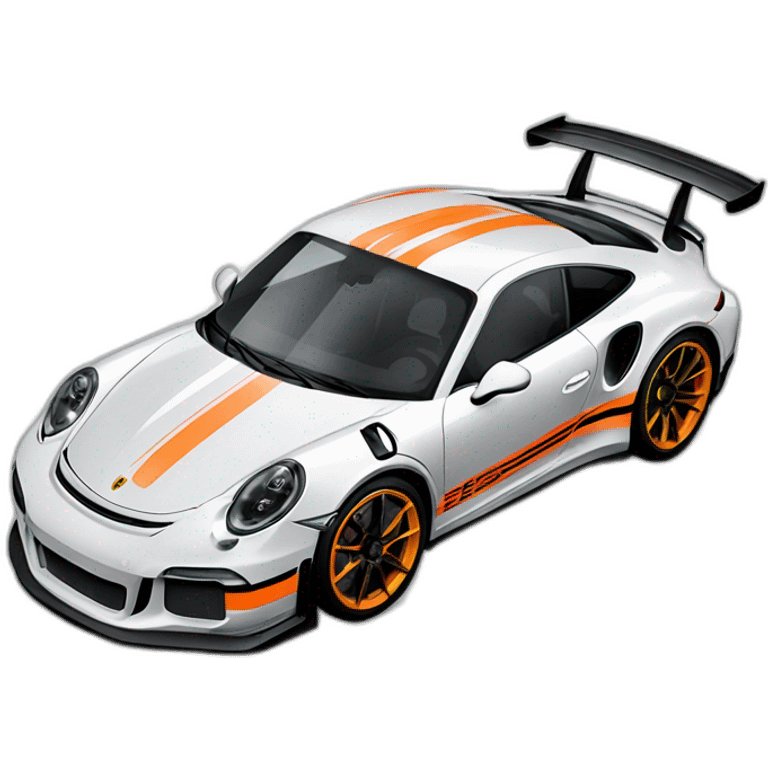 Porshe 911gt3rs emoji