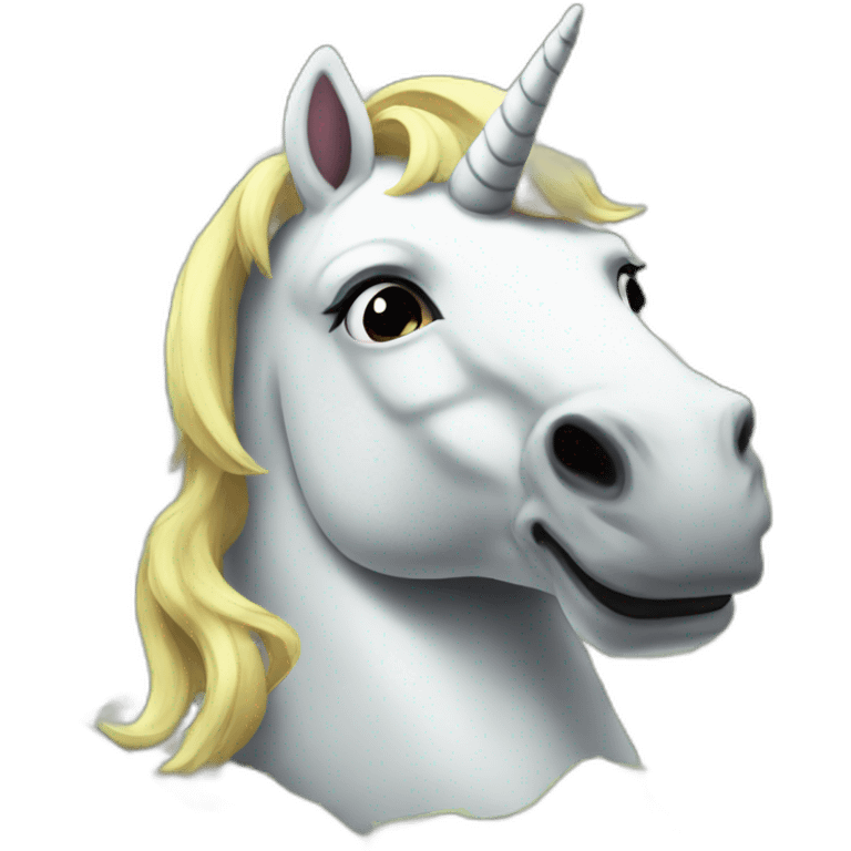 The money unicorn emoji