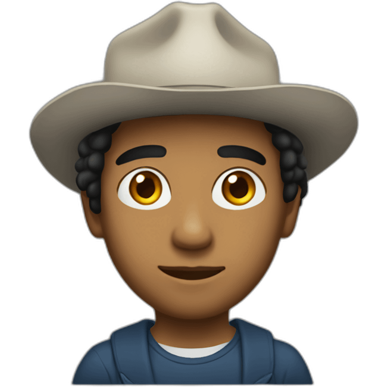 Frank, young of south America emoji