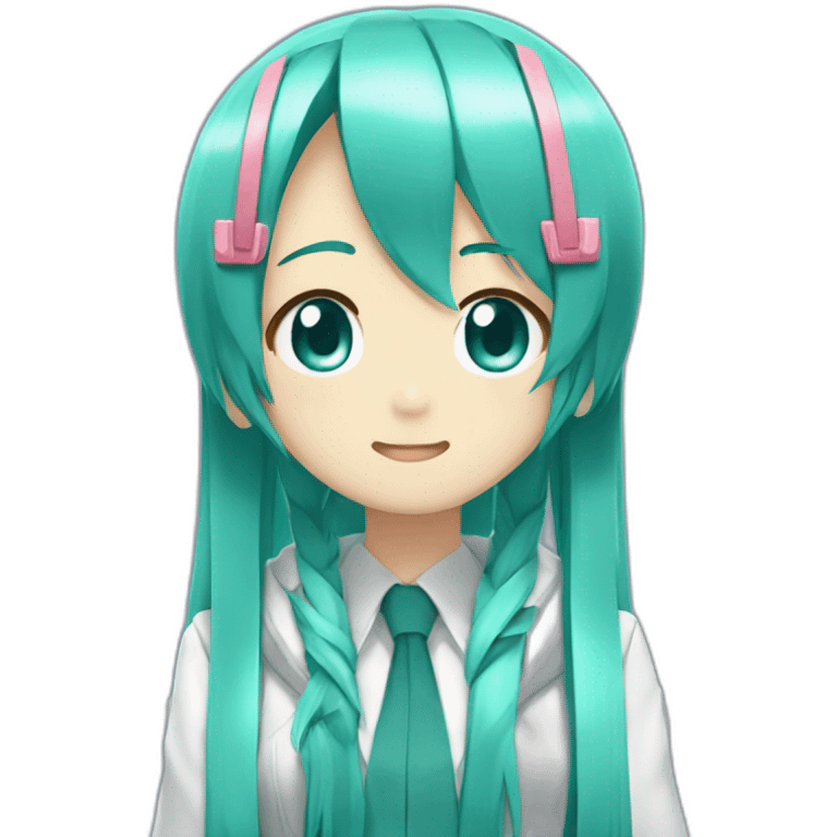 Hatsune miku sob emoji