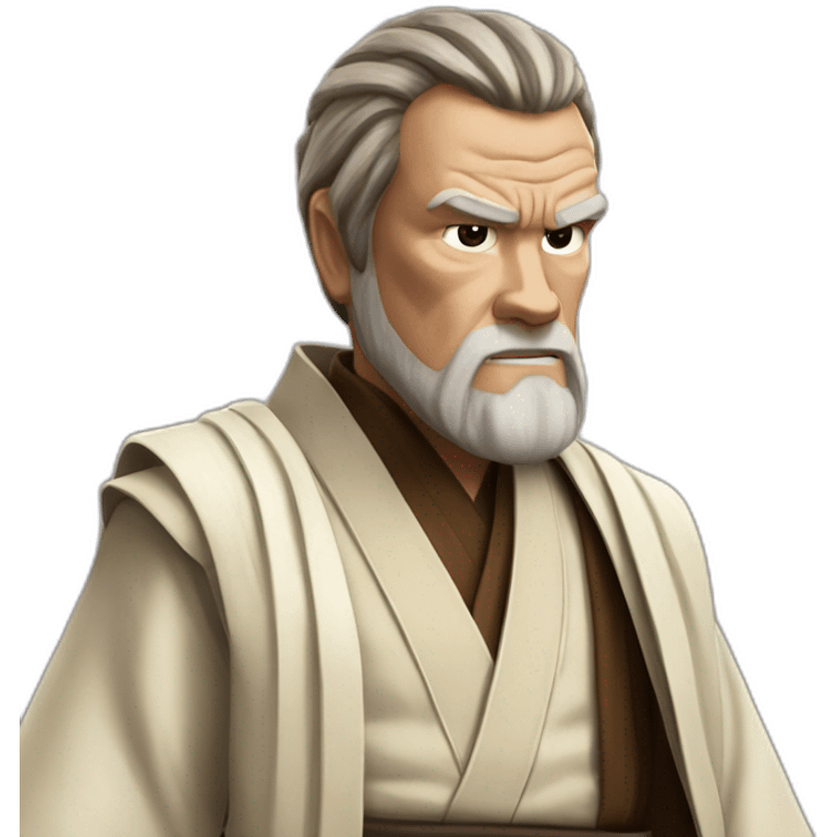 obi-wane kenobi Thumbs down emoji