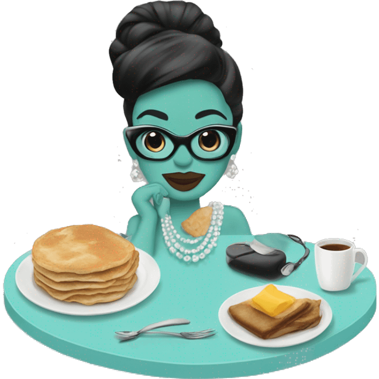 breakfast at tiffany’s  emoji