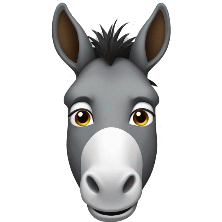 Donkey face palming  emoji