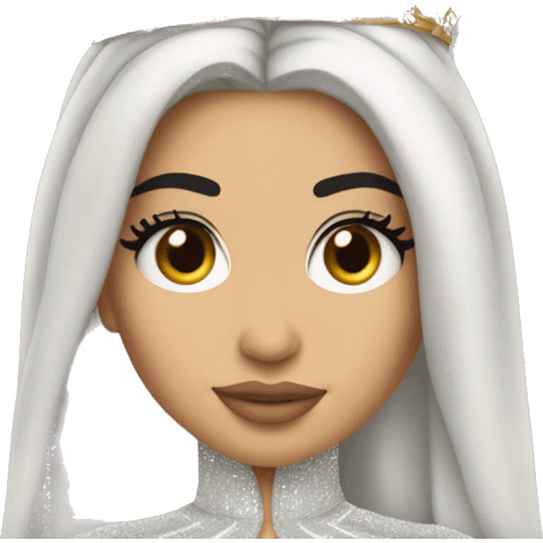 Kylie Jenner as a princess emoji