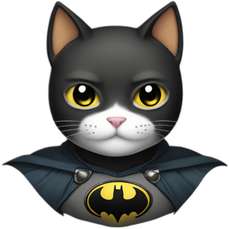 Batman cat emoji