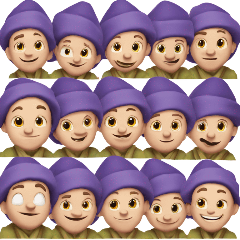 Dopey from the seven dwarfs ￼ emoji