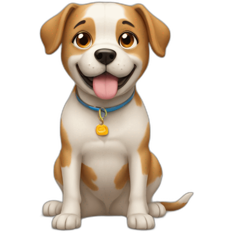 Dog animation emoji