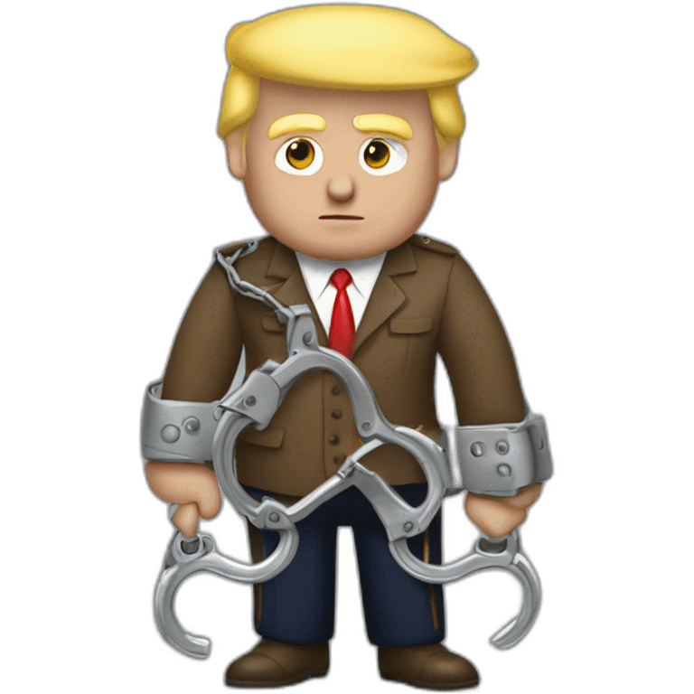 trump-in-handcuffs emoji