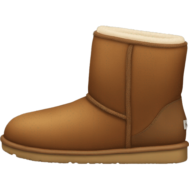 Brown ugg shoes  emoji