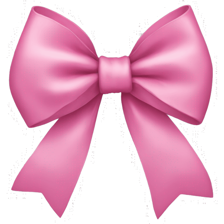 Pink bow emoji